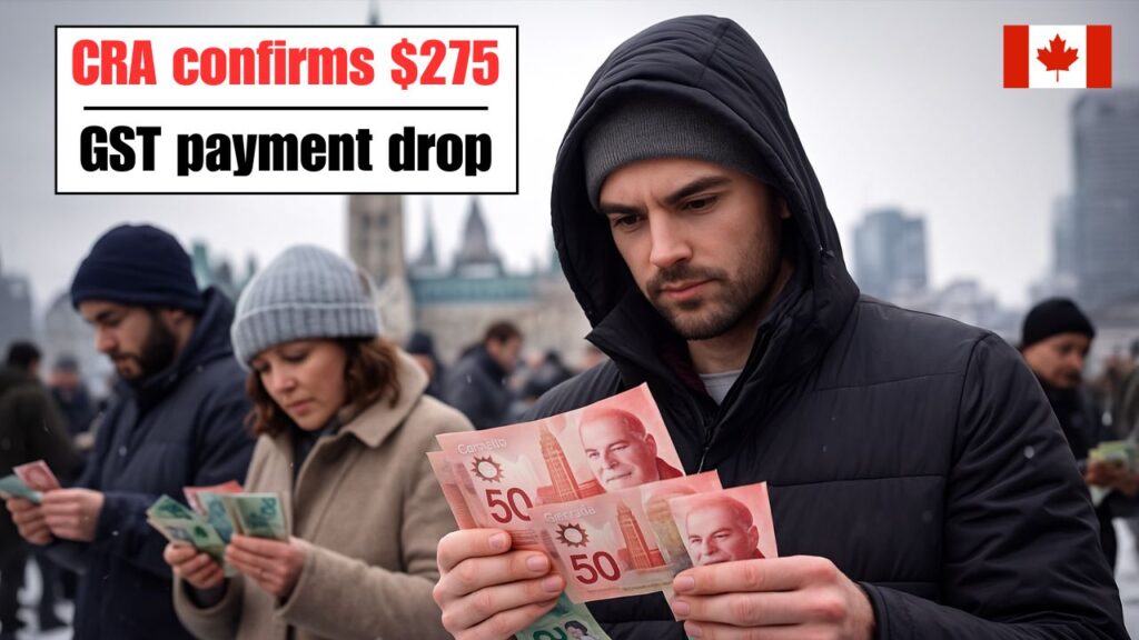 CRA Confirms GST Payment Drop