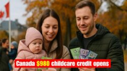 New $980 Childcare Credit for Canadian Parents — Final Day to Apply Is 15 December