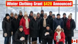 $420 Winter Clothing Grant for Low-Income Canadians: Apply Before 15 December